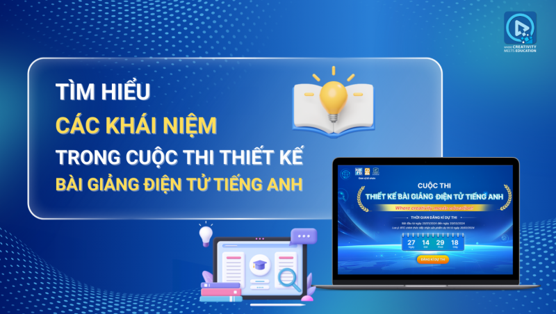 TÌM HIỂU CÁC KHÁI NIỆM TRONG CUỘC THI THIẾT KẾ BÀI GIẢNG ĐIỆN TỬ TIẾNG ANH